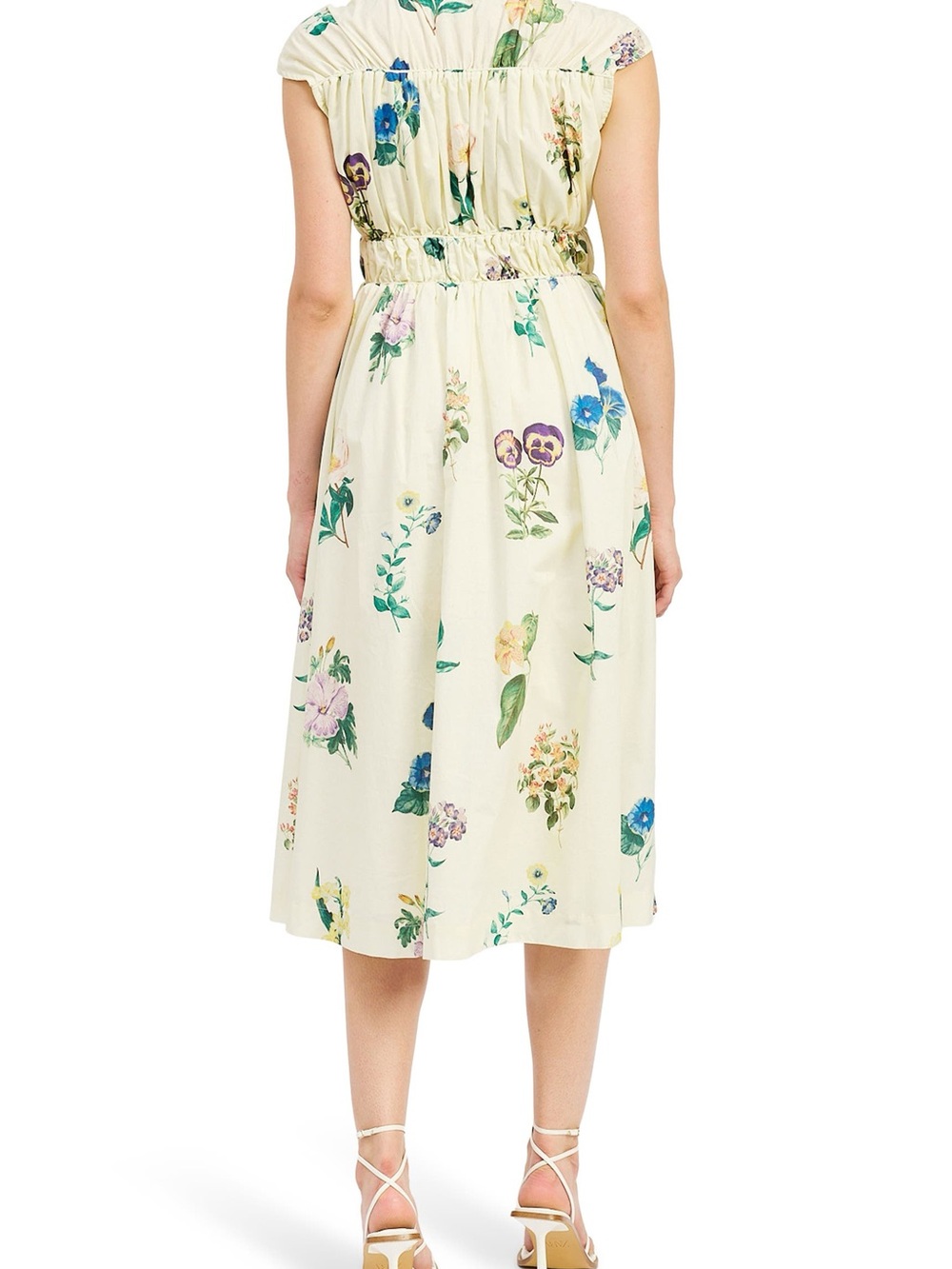 NWT En Saison From Nordstrom Ashley Floral Print Sleeveless Midi - Picture 3 of 9